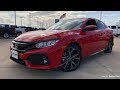 2018 Honda Civic Hatchback Sport Red