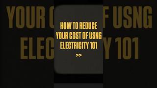 How to reduce your cost of using electricity 101 #shorts #solar #energy