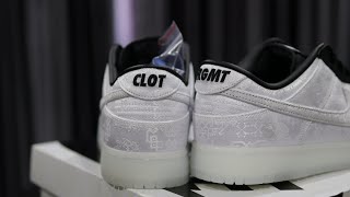 [REVIEW] CLOT x fragment design x Nike Dunk Low 