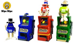 レゴでお菓子ディスペンサーの超簡単な作り方！How to Build a LEGO M&M''s Candy Machine, Very easy!