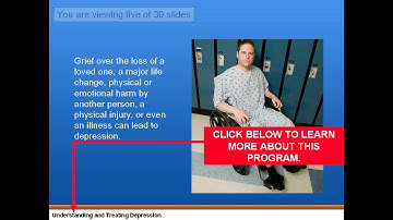 depression powerpoint ppt education awareness