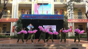 CUỘC THI GIAI ĐIỆU TUỔI HỒNG- Tiết mục: Cô gái mở đường của chi đoàn 12A5