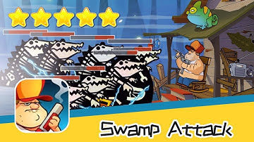 Swamp Attack Episoed 2 Level 13 Walkthrough Defend Survive Attack! Recommend index five stars