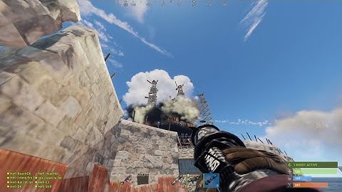 Rust - POV Fail Raid FO Clan (Sea Main)