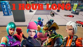 Emote Battle With My Favorite Skins In Party Royale(Wonder, Patch Patroller & More) *1 HOUR VIDEO*