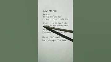 Thumbnail of Love Me Not - Ravyn Lenae (lyrics)#shorts #viral #song