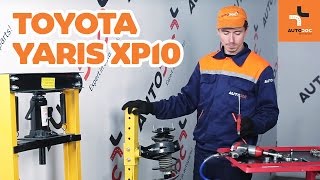 Cum se inlocuiesc arc de suspensie din față pe TOYOTA YARIS XP10 TUTORIAL | AUTODOC