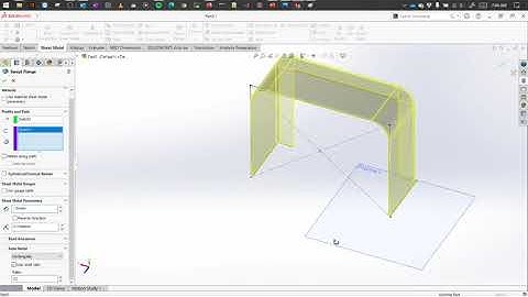 Swept Flange (Solidworks Intermediate Workshop)