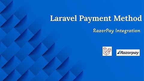 Razorpay Payment Gateway Integration in Laravel 10 - Part 2