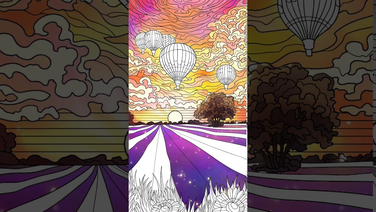 Paint by number Sunset 2 YouTube