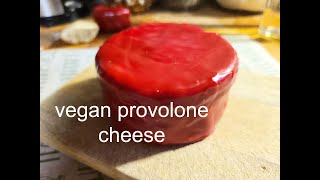 UPDATE TOFU CHEESE AND WAXING ~ SHARP AGED PROVOLONE CHEESE VEGAN  | Connie's RAWsome kitchen