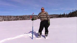 Newfoundland Ice Fishing Techniques And A Boil Up Episode #20