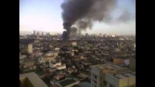 Fire hits a residential area in Mandaluyong