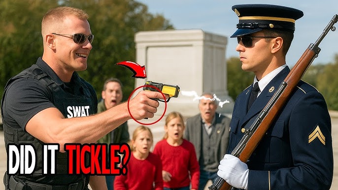 SWAT Officer TASERS a Tomb Guard—1 Minute Later, a Four Star General Arrives