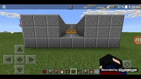 Minecraft PE: How to Make a Simple Lava Pit Trap.