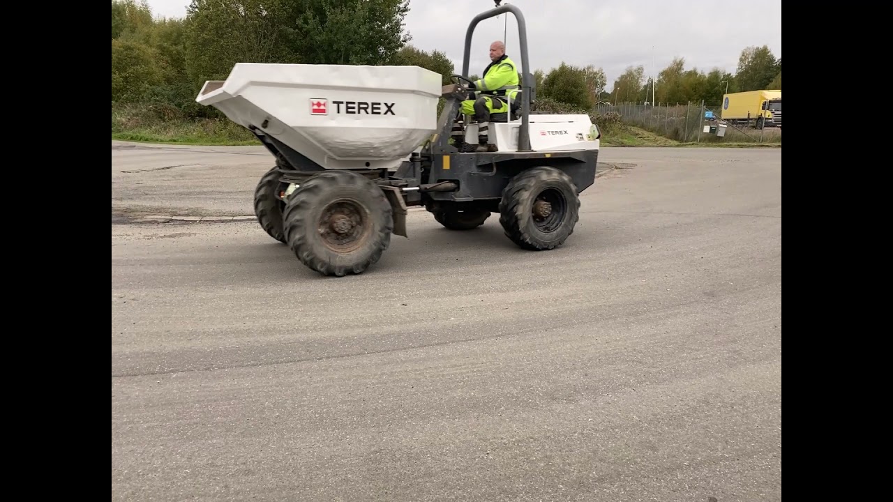 Dumper Terex 6000 PS 6000 Terex Dumper med svängbar balja lastvikt 6 ton