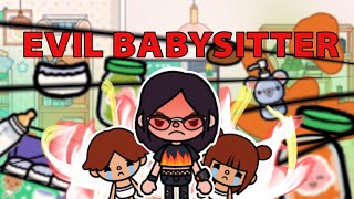 The EVIL BABYSITTER 😈 | Toca Life World