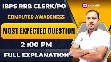 Most Expected Questions | IBPS RRB PO/CLERK 2020 | Computer Awareness By Yogesh sir