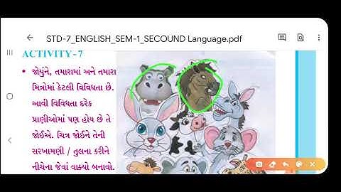 Saurabh Vidyalaya, Himmatnagar Standard-7 Subject- English Unit-4 Part-3