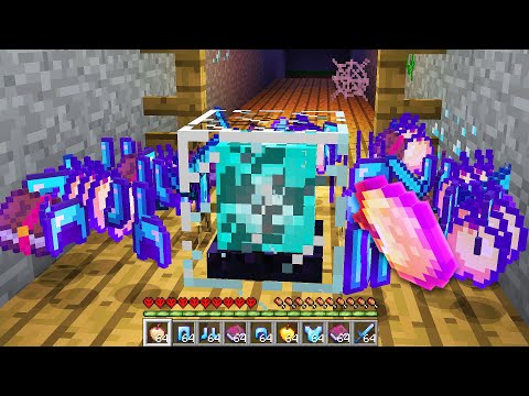 Minecraft UHC but everything drops RANDOM ITEMS...