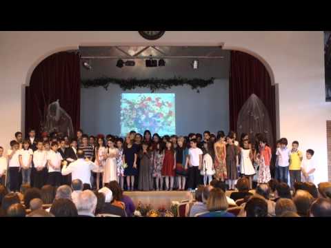 2014 წლის ზაფხულის ზეიმი. იაკობ გოგებაშვილის სახელობის სასწავლებელი.