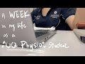 Vlog1 study vlog  week in my life as a uq physio student  uq