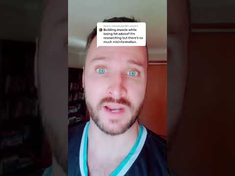 Reply to how to build muscle while burning fat. Follow me on Instagram