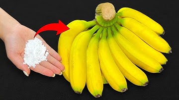 🍌Bananas Stay Fresh for a Whole Month! Old Farmer’s Secret Tip Revealed