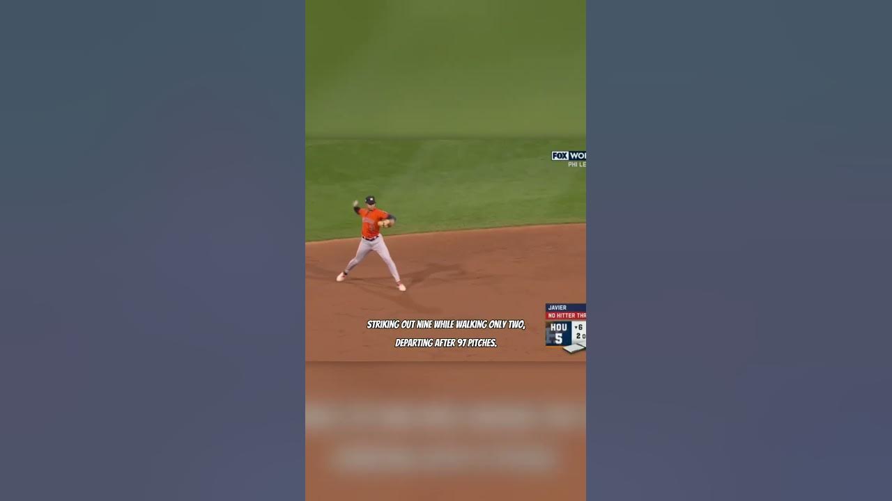 The Astros Throw The Second No Hitter in World Series History YouTube