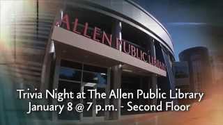 Trivia Night at the Allen Public Library (1-8-15)