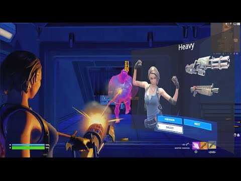 Class/Loadout selector Concept in Fortnite Creative.
