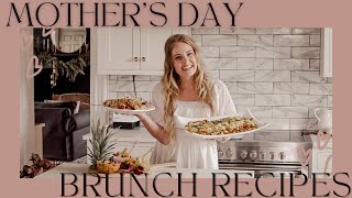 EASY Mothers Day Brunch Recipe Ideas 2022\/ Eggs Benedict Casserole\/ Strawberry Chocolate Crepes
