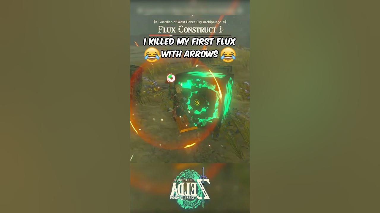 the FASTEST way to take down a flux construct Zelda TOTK YouTube