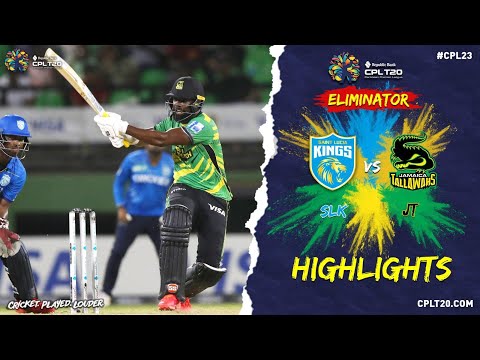 Highlights | St Lucia Kings vs Jamaica Tallawahs - CPL 2023