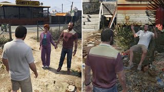 GTA 5 - 11 Rare Moments You've Never Seen Before (Trevor, Patricia, Michael) - REAL !