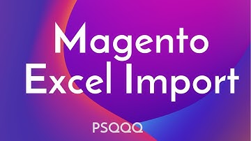 Magento Excel Import