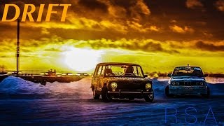 ICE MATSURI and ICE BATTLE ! Зимний дрифт, ВАЗ 2101 и TOYOTA MARK II (1JZ),  Автодром АДМ!