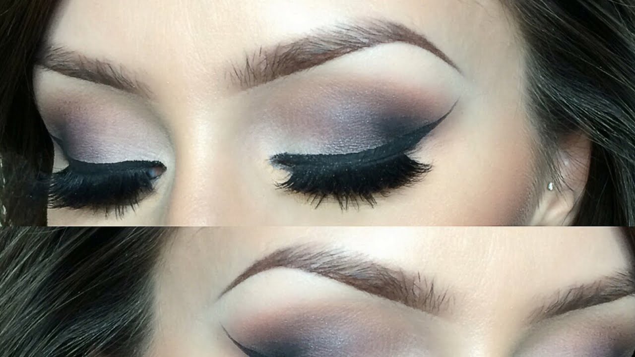 Cool Toned Smokey Eye L Makeup Tutorial YouTube