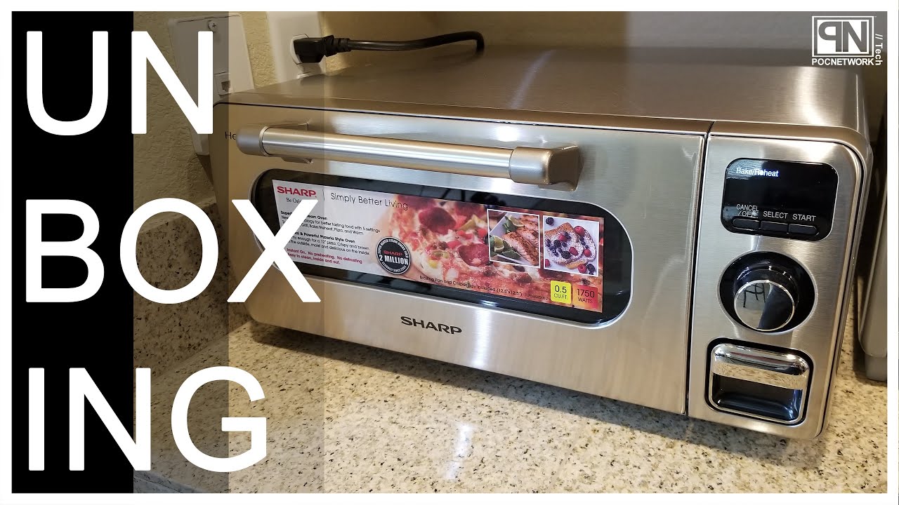 Sharp Superheated Steam Countertop Oven Ssc0586ds Unboxing