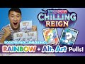 CHILLING REIGN Rainbow + Alternative Art!!! Booster Box Pokemon Cards Opening!!!!