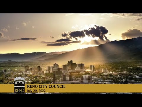 Reno City Council Meeting - 7/20/22