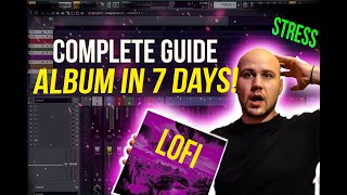 I made a LoFi EP in a Week | Making a lofi album, artwork and publish it | from scratch in FL studio screenshot 2