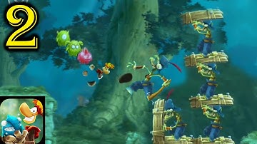 Rayman Adventures Gameplay Walkthrough Part 2    ( Android / iOS )