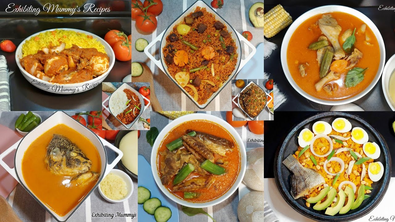 8 BEST GHANAIAN RECIPES/ Ghana Food Recipes /Ghana Food/ Ghana 🇬🇭