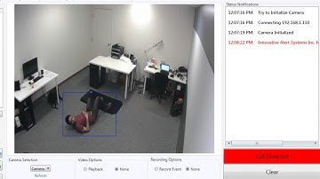 Intelligent Monitoring - Falling Out Of Bed Detection