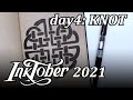 INKTOBER 2021 // day 4: Knot // Ink drawing demo