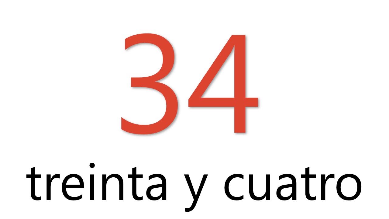 Números del 30 al 40 YouTube Números del 30 al 40 YouTube