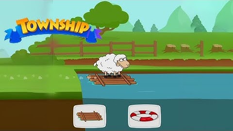 TOWNSHIP MINI PUZZLE AD GAME /SAVE THE SHEEP Android , IOS # 1