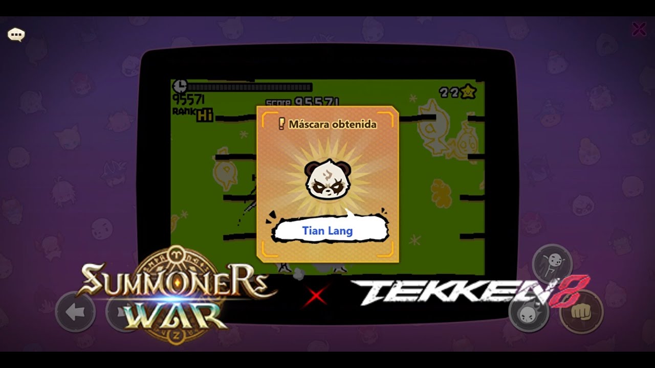 Minijuego de Tekken - Summoners War