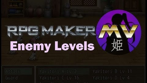 RPGMaker MV: Enemy Levels